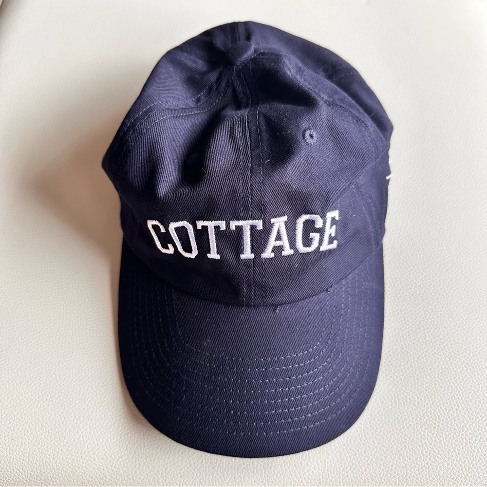 Cottage Springs “COTTAGE” Hat – Navy Blue